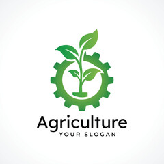 Agriculture Green Seed Logo