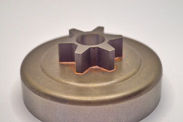 Photo of new clutch drum isolated
