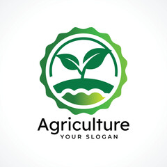 Agriculture Green Seed Logo