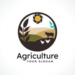 Agriculture Green Seed Logo