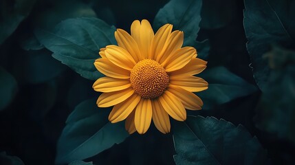 sunflower in bloom perfectly captured under the sunshine