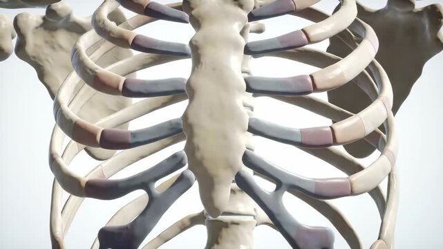 3D Animation of Human Rib Cage