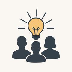 light bulb idea concept