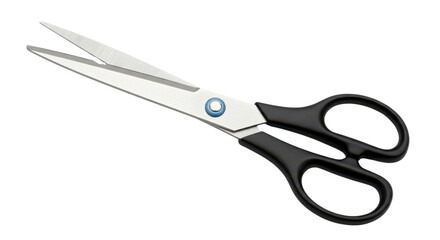 Fototapeta premium Pair of scissors for cutting and trimming isolated PNG with Transparent Background