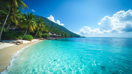Transparent Blue Lagoons in Phuket, Thailand