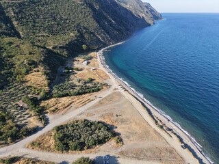 Obraz premium Aerial view of beautiful landscape