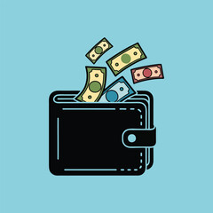 wallet with money