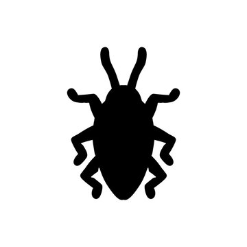 recommend clip art: black and white insect silhouette
