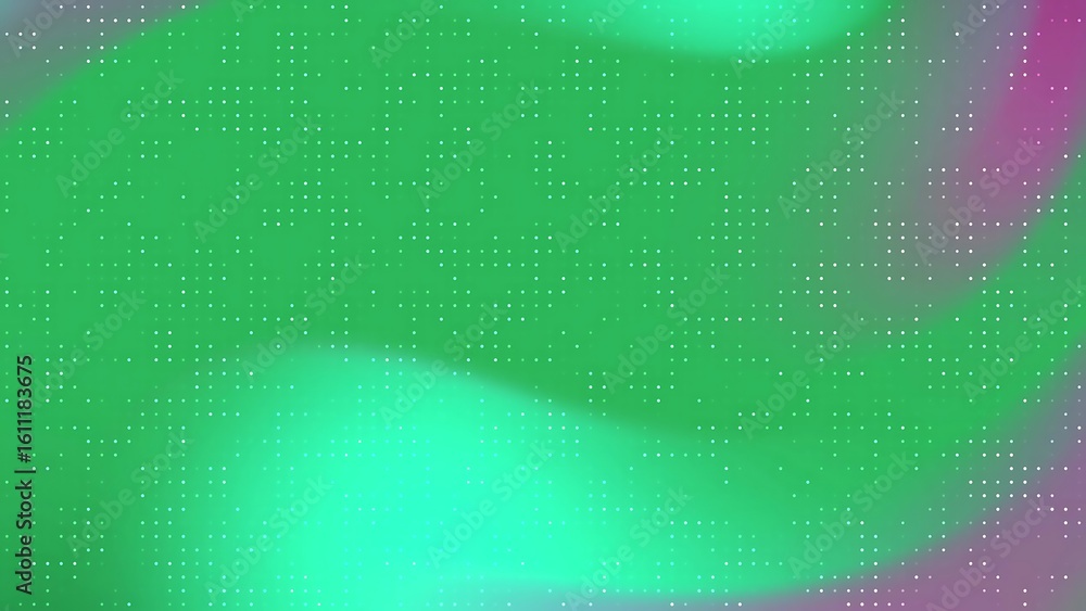 Poster desertcore abstracts blink dot abstract green and pink gradient background with halftone dots create