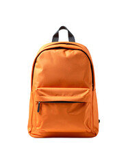 school backpack isolated on white