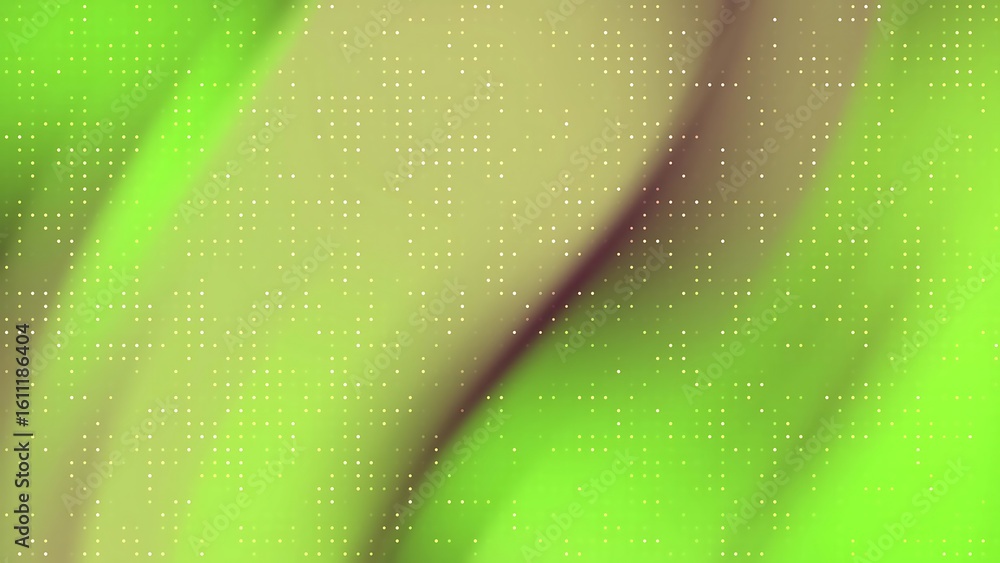 Poster desertcore abstracts blink dot abstract background with flowing green and beige gradients and dotted