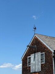 Seaside Barn with Ship Weathervane &ndash; Portsmouth, New Hampshire