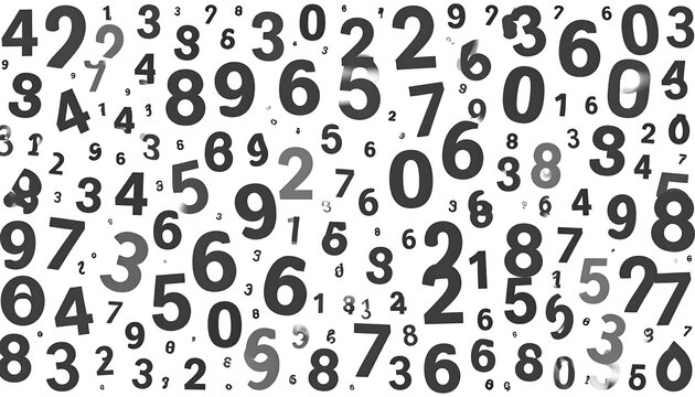 A chaotic pattern of numbers