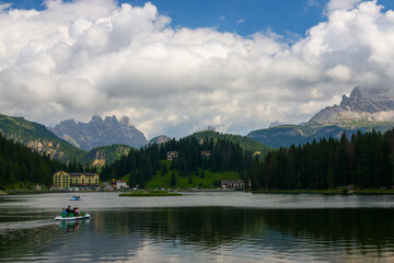 Obraz premium Scenes of Dolomites 2025