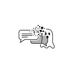 Ghosting emoji