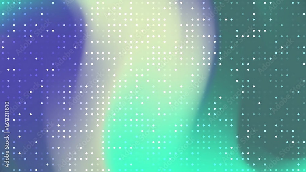 Aufkleber prismatic abstracts blink dot abstract background with colorful gradient and halftone dots creating 