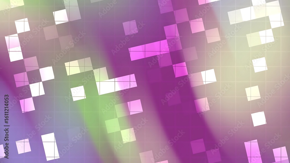 Poster desertcore abstracts blink square abstract background of colorful squares arranged on a subtle grid,