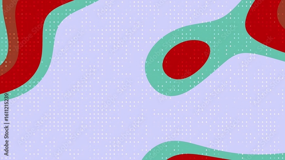 Aufkleber prismatic abstracts liquid blink dot abstract background with colorful layered shapes and a subtle d