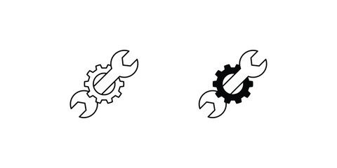 Obraz premium assembly set icon with white background vector stock illustration