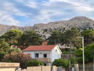 Baśka - wyspa Krk - Chorwacja - morze i plaża przed zachodem słońca © Konrad