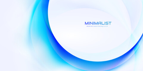 clean and elegant blue wave design with a minimalist feel, perfect for modern digital projects