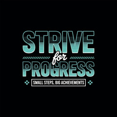 Obraz premium Motivational typography vector t-shirt design print