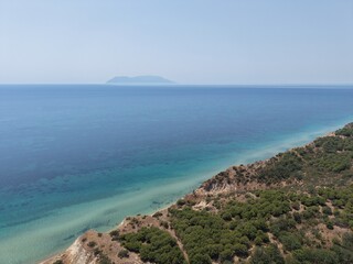 Aerial view of beautiful landscape