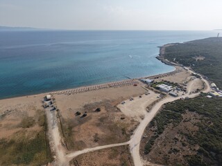 Aerial view of beautiful landscape