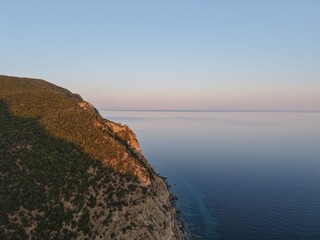 Aerial view of beautiful landscape