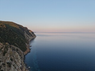 Aerial view of beautiful landscape