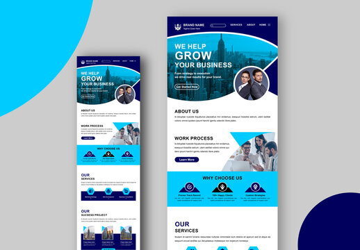 Email Newsletter Design Layout