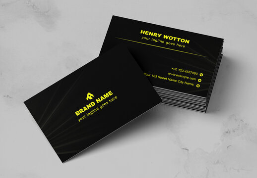 Professional Business Card Layout