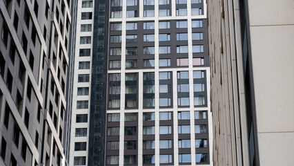 Fototapeta premium wall business buildings architectural background