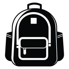 Stylish Backpack Illustration A Versatile Accessory for School Travel and Outdoor Adventures