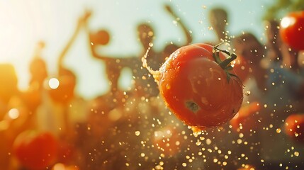 The Tomato Festival is a vibrant, fun-filled celebration bursting with energy, color, and tradition. Held under the warm, sun-drenched sky, the event is famously known for its wild, messy tomato-throw