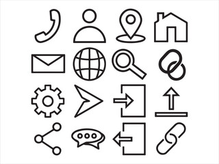 Essential Interface Icons