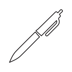 Ballpoint line icon