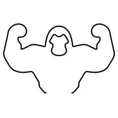 gorilla icon isolated on white background, vector illustration.