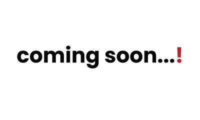 Coming Soon Announcement Poster – Minimal Bold Design for Product or Event Launch