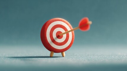 Target icon for business presentation