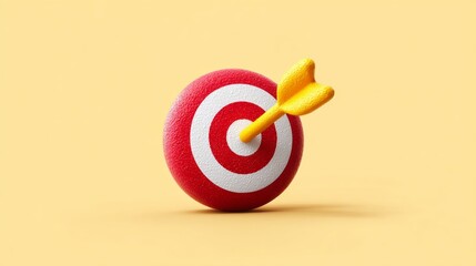 Target icon for business presentation