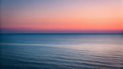 Naklejka premium Minimal Ocean Horizon