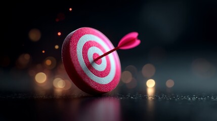 Target icon for business presentation