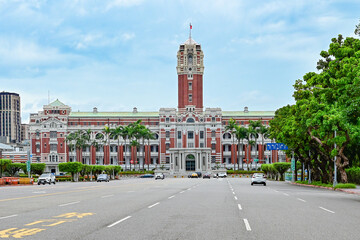 Naklejka premium 台湾・台北 総統府