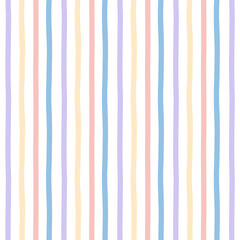 Pastel stripes background.Halloween striped fabric texture.Multicolor seamless stripe pattern.Hand drawn vertical stripe lines abstract repeat pattern vector illustration background wallpaper.