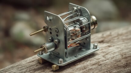 Compact Manual Generator for Outdoor Survival Gear and Wind Power Needs