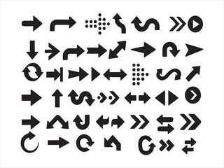 arrow icons set