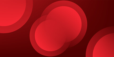 PrintRed abstract background. Dynamic shapes composition. Eps10 vector