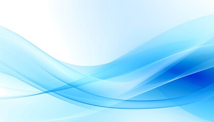 Fototapeta premium Abstract blue wavy design (5)