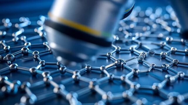 Advanced Graphene Molecular Structure Under Microscope
